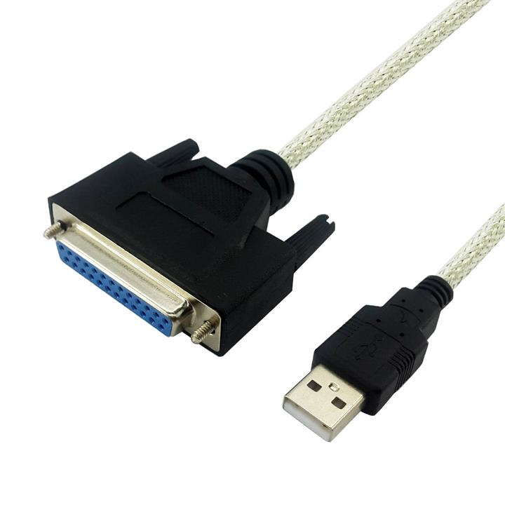 مبدل USB به 25 پین ماده پارالل